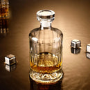 Crystal decanter whiskey airtight elegant durable barware