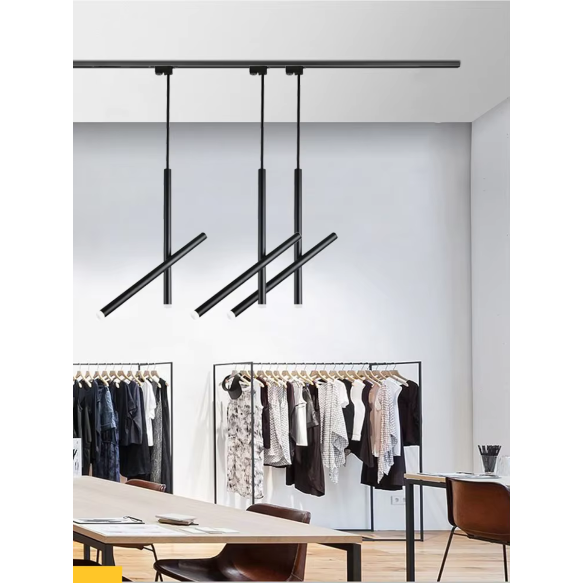 LED ceiling light adjustable dual spotlight modern matte metal