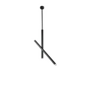 LED ceiling light adjustable dual spotlight modern matte metal
