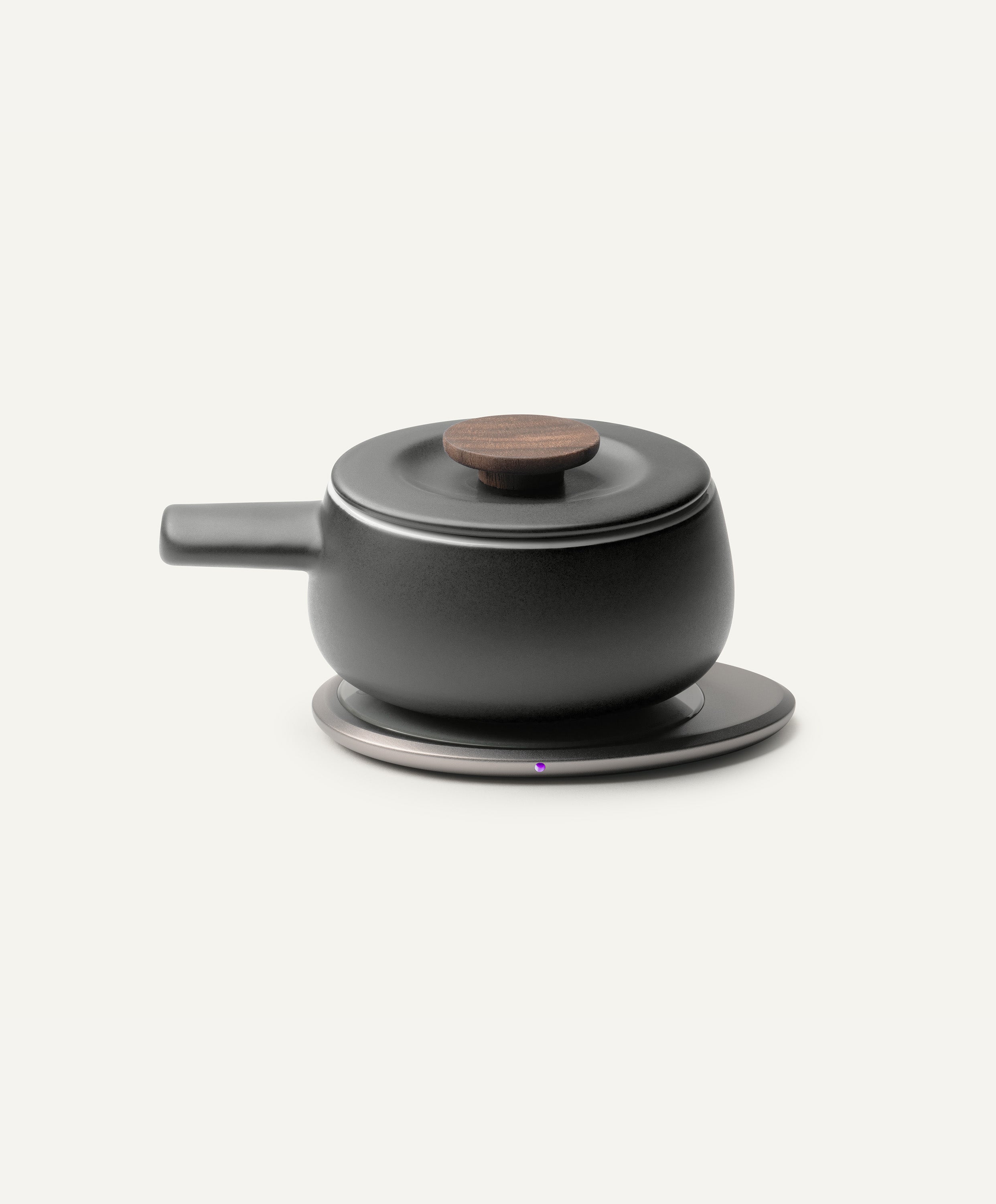 Fondi Self-heating Fondue Set - Inkstone Black-Letifly Lights and Decor
