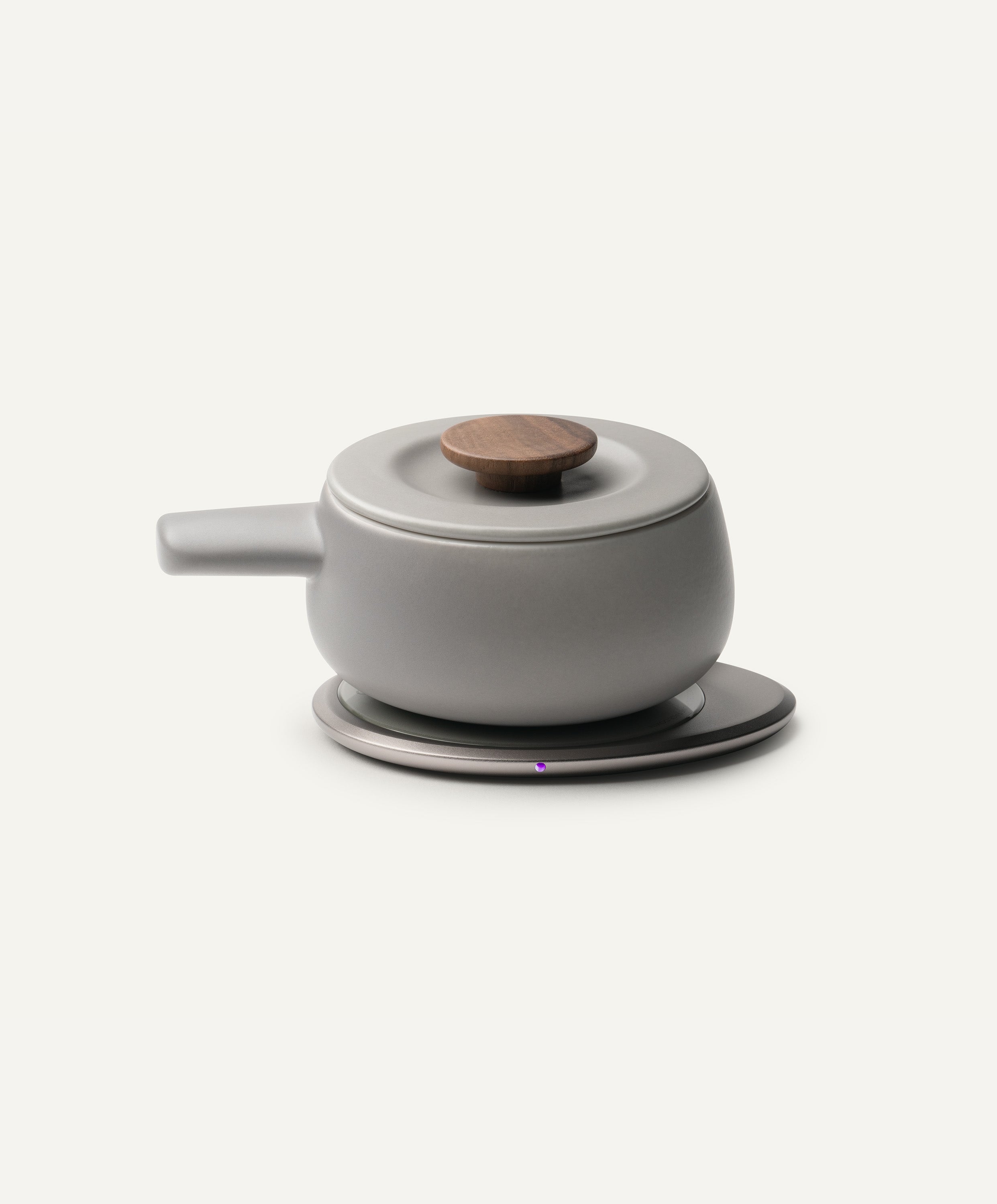 Fondi Self-heating Fondue Set - Soft Gray-Letifly Lights and Decor