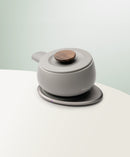 Fondi Self-heating Fondue Set - Soft Gray-Letifly Lights and Decor