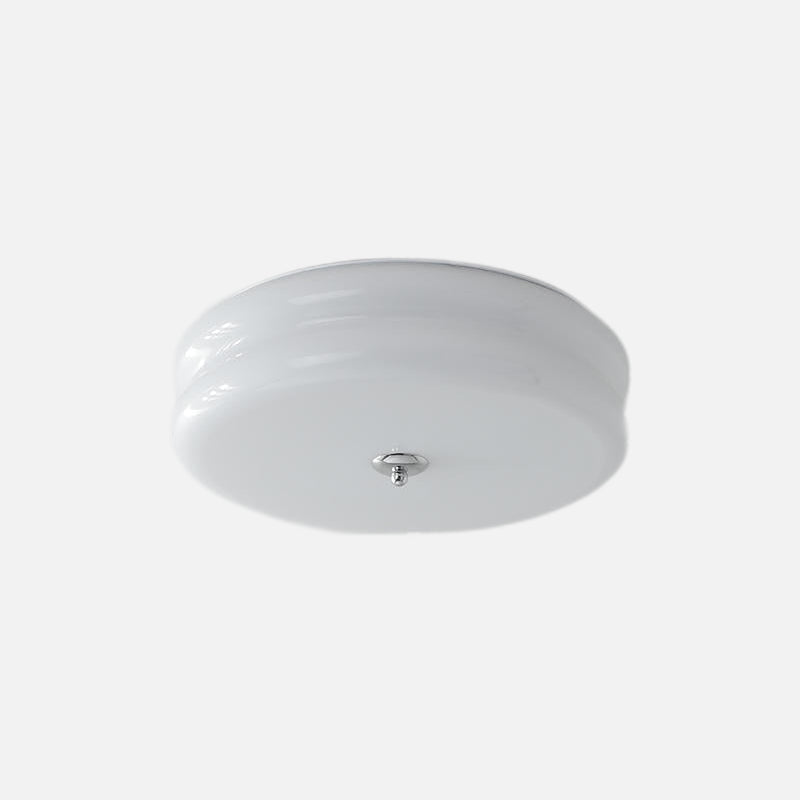French Glass Ceiling Light