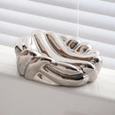 Grooves Ceramic Soap Box