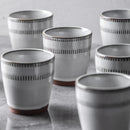Ceramic Coffee Cup Vintage Style Retro Breakfast Set Smooth Glazed Ceramic