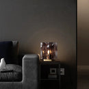 Post-modern Designer All Copper Table Light Living Room Home Decor Bedroom Bedside Lamp Luxury Art Deco Crystal Led Table Lamps-Letifly Lights and Decor