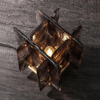 Post-modern Designer All Copper Table Light Living Room Home Decor Bedroom Bedside Lamp Luxury Art Deco Crystal Led Table Lamps-Letifly Lights and Decor