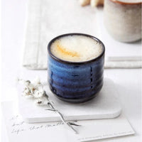 Japanese Ceramic Cup Hand Glazed Vintage Retro Style Tea Cup