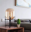 Pulpo Glass Table and Floor Lamp