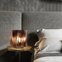 Post-modern Designer All Copper Table Light Living Room Home Decor Bedroom Bedside Lamp Luxury Art Deco Crystal Led Table Lamps-Letifly Lights and Decor