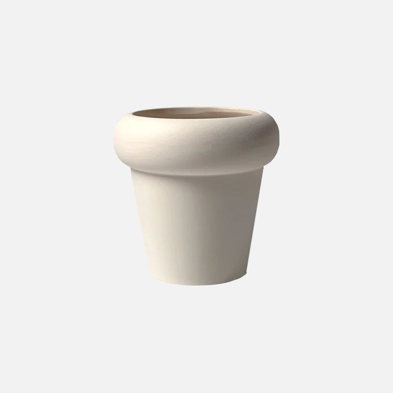 Hermes White Ceramic Potted Planter – Letifly Lights & Decor Hermes White Ceramic Potted Planter – Letifly Lights & Decor