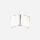 Infinite Double Glass Photo Frame