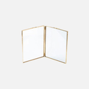 Infinite Double Glass Photo Frame