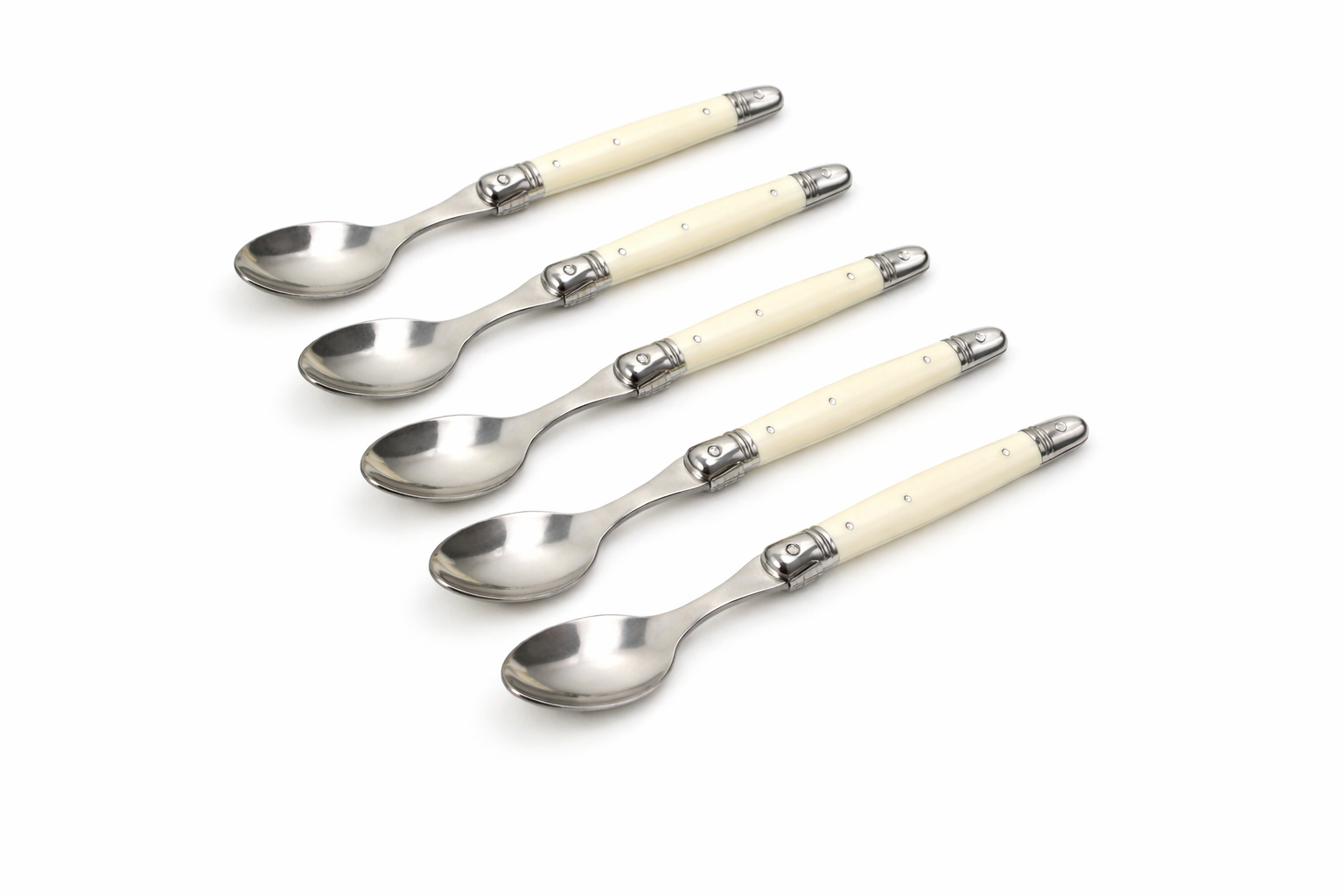 Ivory Laguiole Style Flatware Cutlery Set-Letifly Lights and Decor