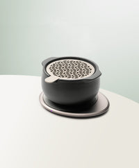 Jun Self-heating Diffuser Set - Inkstone Black-Letifly Lights and Decor