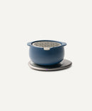 Jun Self-heating Diffuser Set - Deep Navy-Letifly Lights and Decor