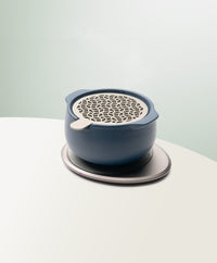 Jun Self-heating Diffuser Set - Deep Navy-Letifly Lights and Decor