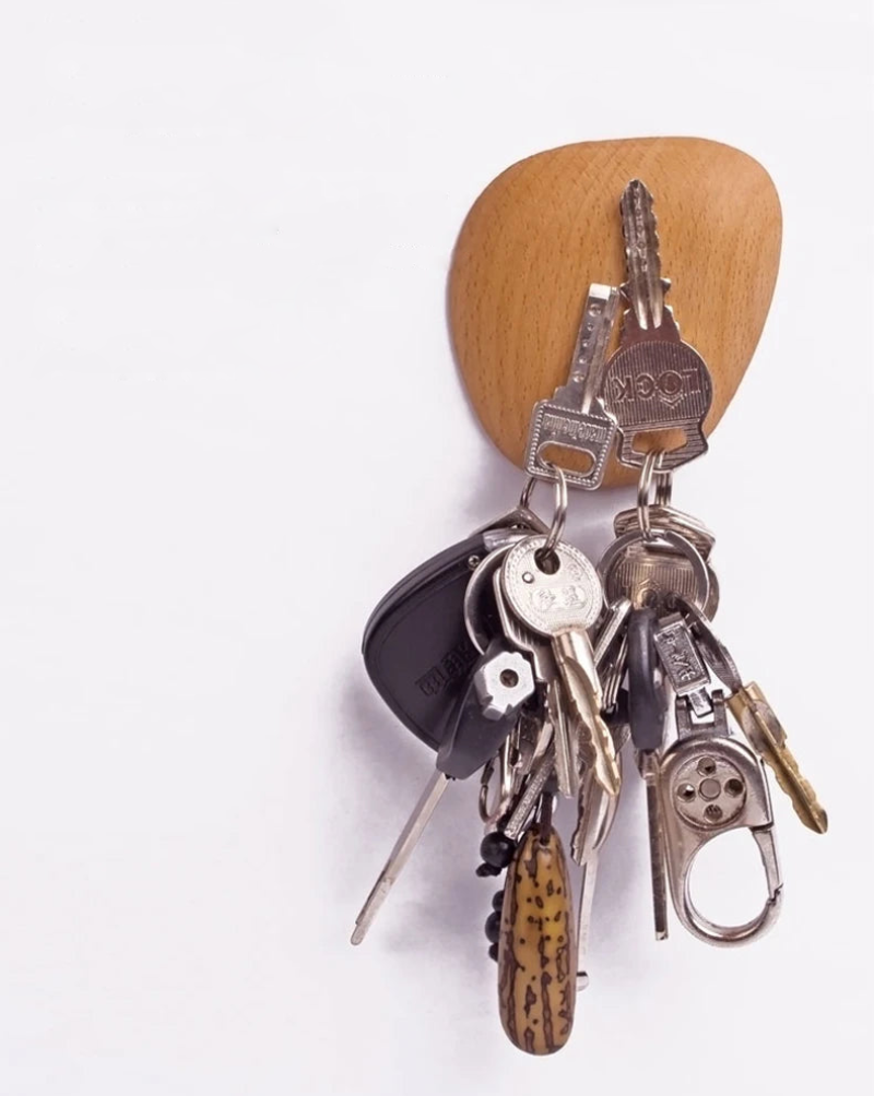 Key Holder Strong Magnetic Hooks wooden minimalist magnetic hooks