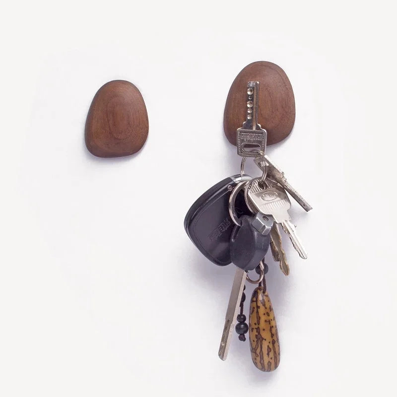 Key Holder Strong Magnetic Hooks wooden minimalist magnetic hooks