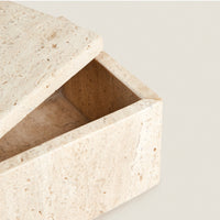 Premium Travertine Limestone Storage Box: Eco-Friendly, Stylish, and ...