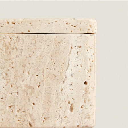 Premium Travertine Limestone Storage Box: Eco-Friendly, Stylish, and ...