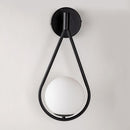Loop Brass and Sphere Sconce - Final Sale-Letifly Lights and Decor