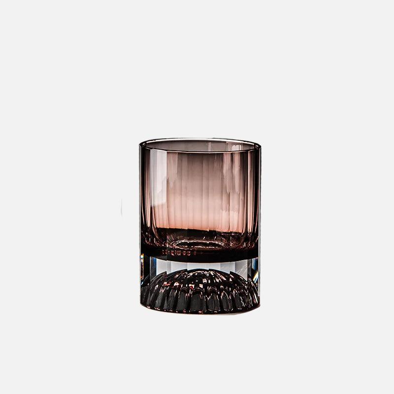 Elegant Fluted Whiskey Cocktail Glass