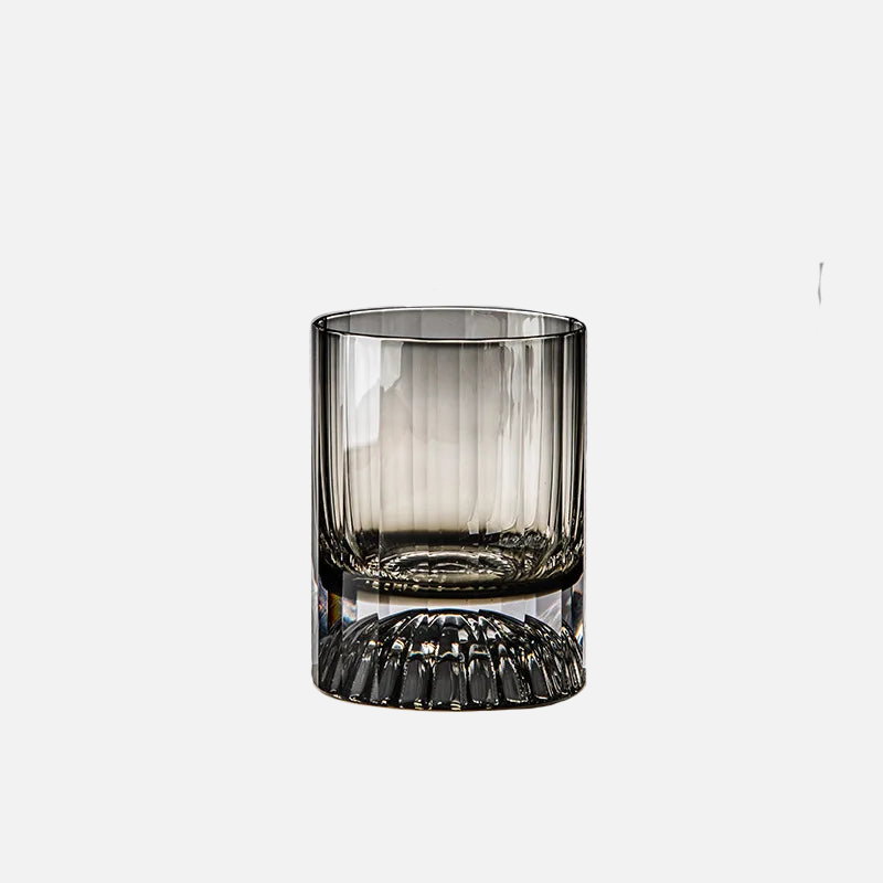 Elegant Fluted Whiskey Cocktail Glass