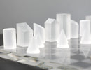 Luxury Glass Chess / Tic Tac Toe Board Set