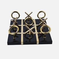 Luxury Glass Chess / Tic Tac Toe Board Set