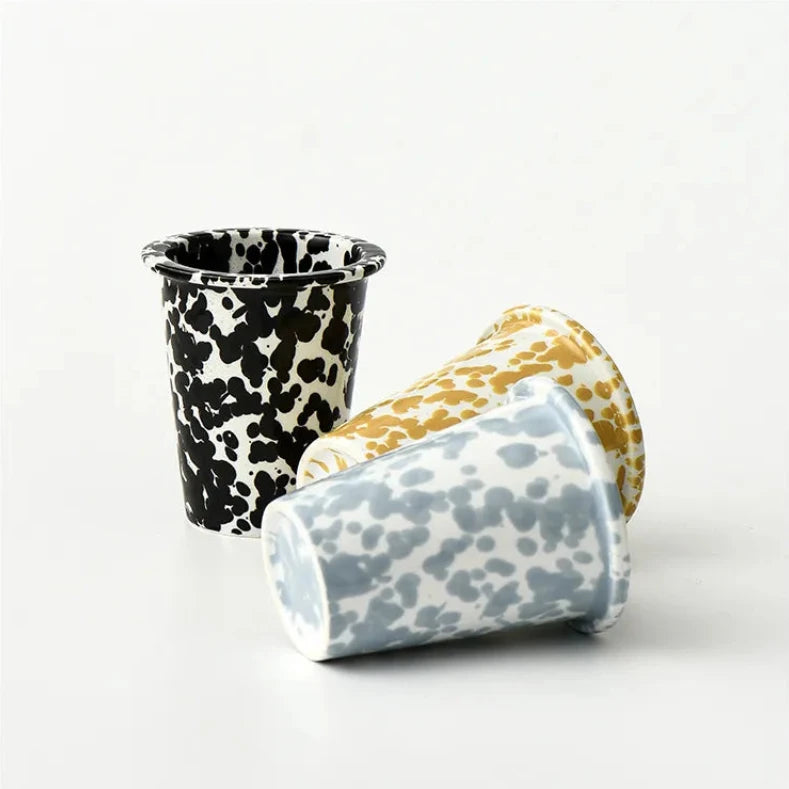 Lydia Retro Enamel Cup