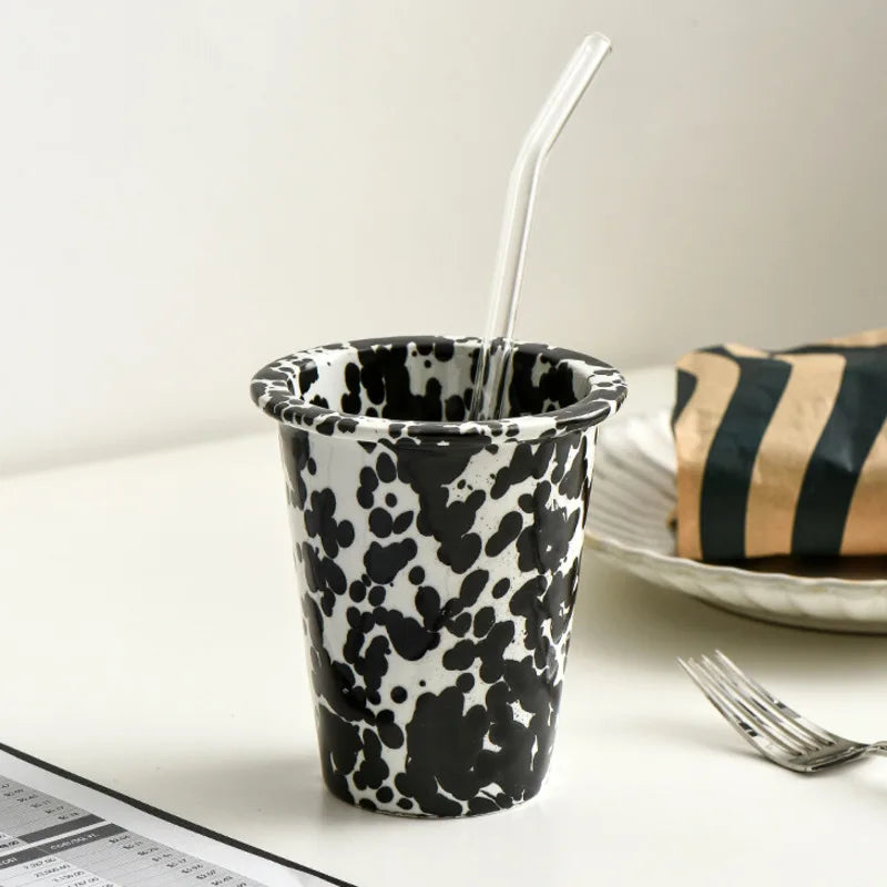 Lydia Retro Enamel Cup