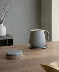 Ui+ Self-heating Mug Set - Soft Gray-Letifly Lights and Decor