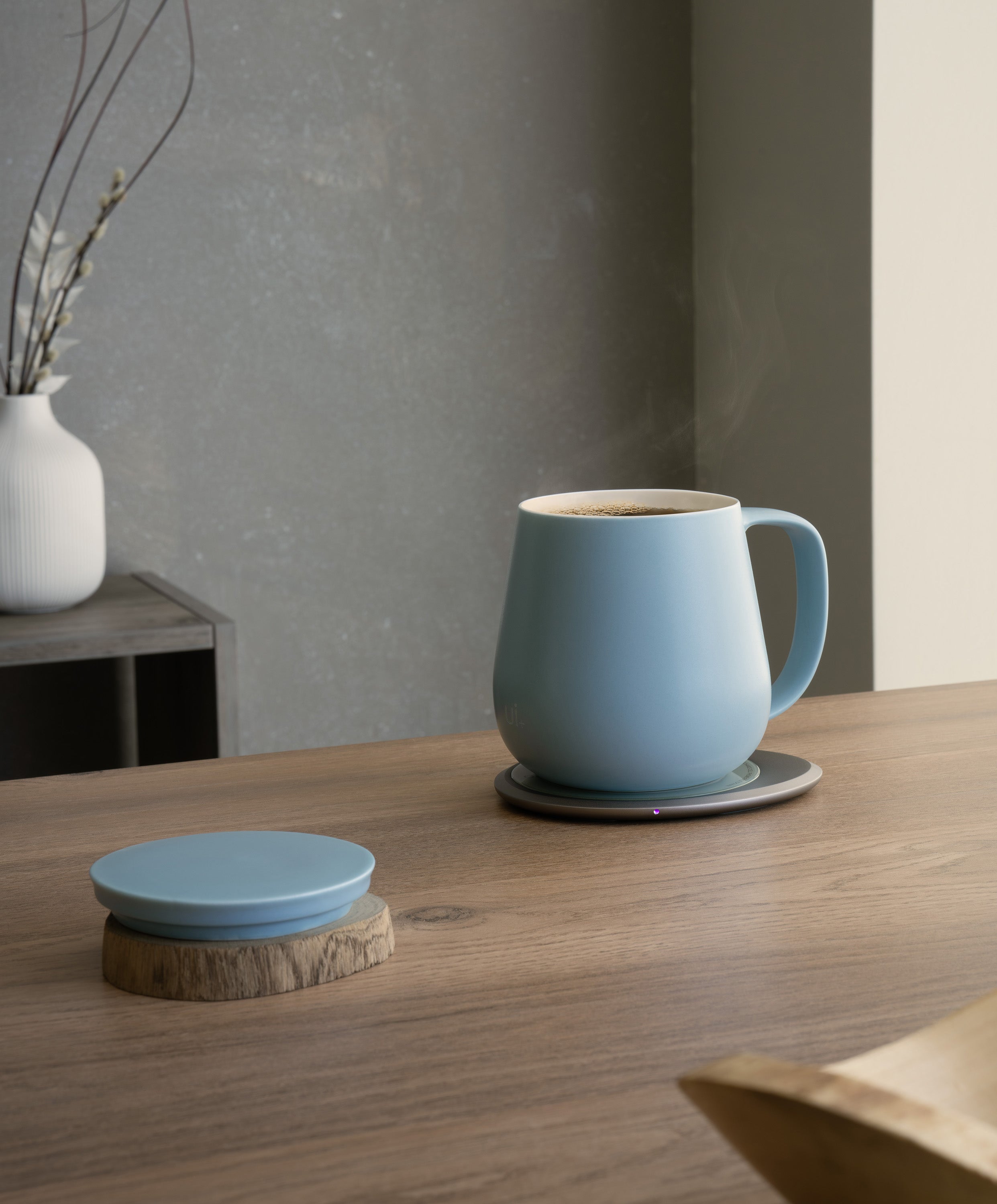 Ui+ Self-heating Mug Set - Moonmist Blue-Letifly Lights and Decor