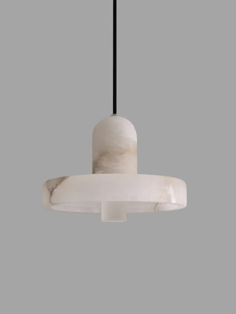 Marble Pendant Light adjustable cord length chandelier