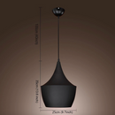 Mika Black Ceiling Pendant - Final Sale