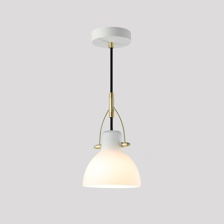 Illuminate Your Space with the Misty Modern Glass LED Pendant Light ...