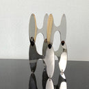 Acrylic Mirror Geometric Ornaments