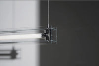 Sleek Horizon Linear Glass Pendant
