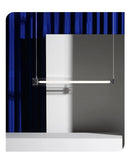 Sleek Horizon Linear Glass Pendant