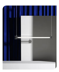 Sleek Horizon Linear Glass Pendant