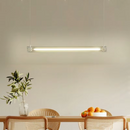Sleek Horizon Linear Glass Pendant