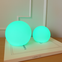 Moon Cordless LED Table Lamp with Rechargeable Batteries