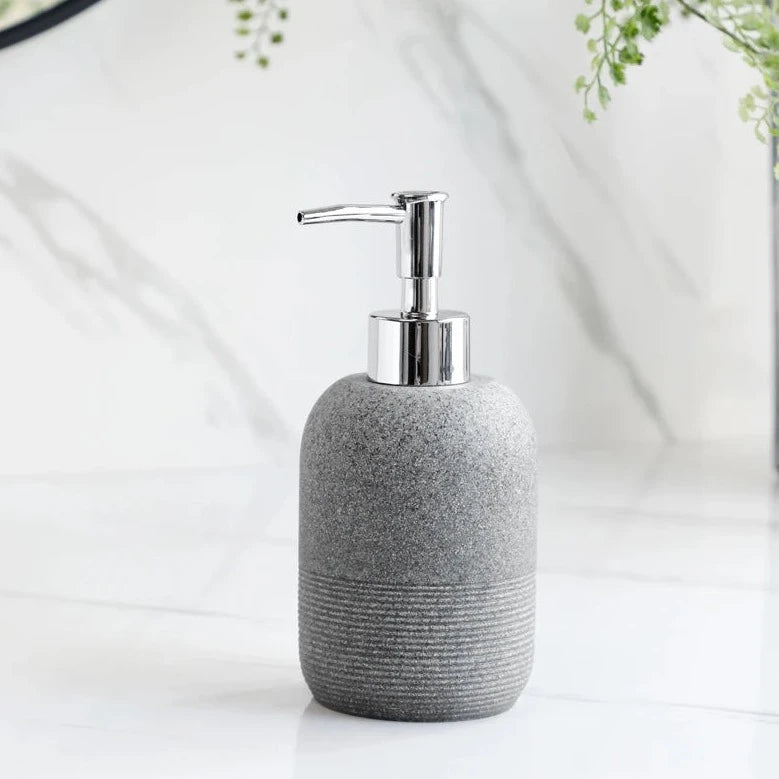 Stone  luxury 5 piece bathroom accessory set