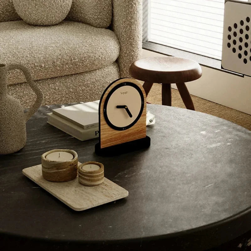 Modern Desktop Clock Modern Arc Desktop Clock – Letifly Lights & Decor