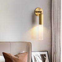 Ripple Drop Tube Wall Lamp