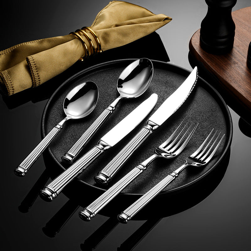 Cookware Rome Column Valeria Roman Column Cutlery Set – Letifly Lights & Decor