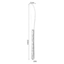 304 Rock Pattern Stainless Steel Western Tableware Golden Steak Knife, Fork, Spoon, Dessert Fork, Coffee Spoon, Hotel Restaurant Set-Letifly Lights and Decor