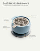 Jun Self-heating Diffuser Set - Moonmist Blue