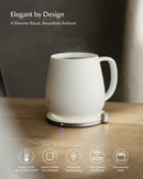 Ui+ Self-heating Mug Set - Jasmine White